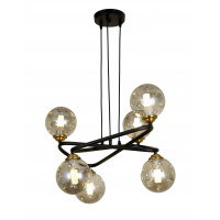Люстра молекула Levistella 761ZDH06-6 BK+BK