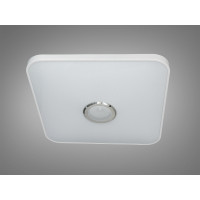 Смарт LED люстра біла 80 Вт RGB з Bluetooth Diasha DB-8501B/500x500RGB+MP3