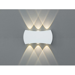 Фасадний LED світильник білий 4 промені 4 Вт Diasha DFB-8622-6WH