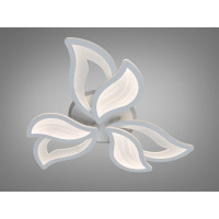 Стельова LED люстра Diasha пелюстки біла 78W Diasha 9033/3WHLED3colordimmer
