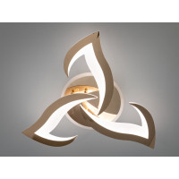 Стельова світлодіодна люстра з пультом, димером, 45W, хром Diasha 8146/3GLED3colordimmer