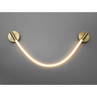 Модний світлодіодний світильник Мотузка, 10Вт, бронза Diasha 9600-GAB