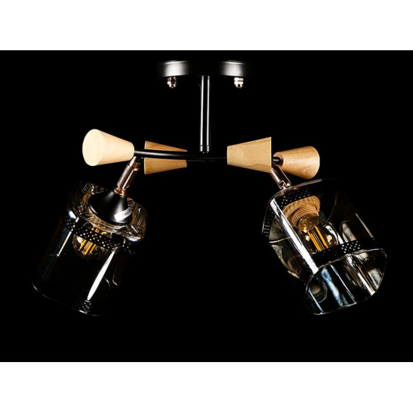 Люстра с плафонами L6046/2 (BLK+FG) Splendid-Ray
260772 Люстра с плафонами L6046/2 (BLK+FG) Splendid-Ray
260772