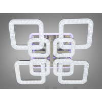 Люстра светодиодная в зал с пультом управления 140W Diasha MX2771/4+4HRLED3colordimmer