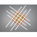 Світлодіодна люстра Diasha 7012GLED3colordimmer