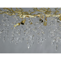 Подвесная люстра14 ламп, золото Diasha 608-L1200GD