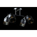 Люстра с плафонами  L91134/4 (BLK+CR) Splendid-Ray
260848