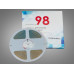 COB LED стрічка 24В, 320 діодів на метр, 5мм, теплий Diasha P24-COB-320-WW-20-5