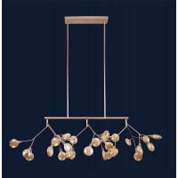 Люстра LED PETALS Levistella 918LP264-27 RS+BR