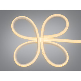 LED NEON 24в, герметичний, 11мм, круглий Diasha P24-NEON-R-WW