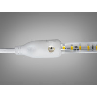 LED стрічка 220в, 120 шт/м, герметична, 10мм, нейтральний Diasha P220-2835-120-NW-65-10