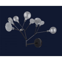 Бра светодиодное в современном стиле Levistella 756LPR0031-9 BK+CL