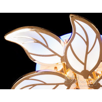 Cветодиодная люстра Diasha 8028/4+4G LED 3color dimmer