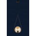 Люстра светильник со стеклянным плафоном Levistella 9163725-1 BK+BR