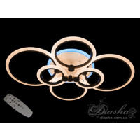 Люстра потолочная светодиодная с пультом управления115W Diasha A8022/6LED3colordimmer