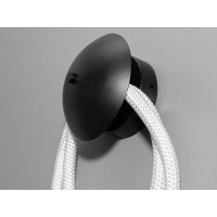 Модний світлодіодний настінний світильник Мотузка, 16W, чорний Diasha 9605-BK