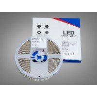 LED стрічка 24в, 240 діодів на метр, 15мм, холодний Diasha N24-2835-240-CW-20-15
