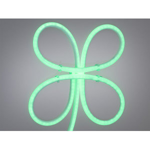 LED NEON 12в, герметичний, 11мм, круглий Diasha P12-NEON-R-GREEN