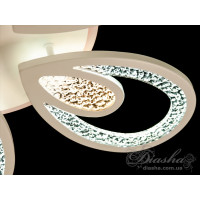Cветодиодная люстра Diasha MX2544/5WH LED 3color dimmer 