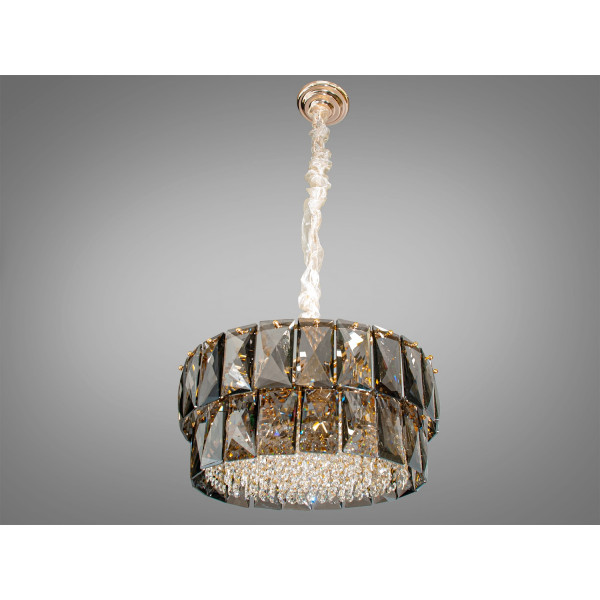 Вишукана новинка, кришталева люстра для зали в сучасному стилі, 9 ламп Diasha 8070-500G Вишукана новинка, кришталева люстра для зали в сучасному стилі, 9 ламп Diasha 8070-500G