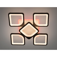 Люстра в спальню 70W Diasha S8060/4+1BKLED3colordimmer