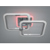 Стельова світлодіодна люстра з пультом, димером, 50W, хром Diasha A8208/2HRLED3colordimmer Стельова світлодіодна люстра з пультом, димером, 50W, хром Diasha A8208/2HRLED3colordimmer