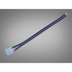 Конектор для RGB стрічки  Diasha PCON4pin/CAB-10mm-COB-clear