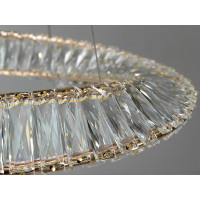 Вишукана світлодіодна люстра із кришталю , 72 Вт, золото Diasha 548/600G