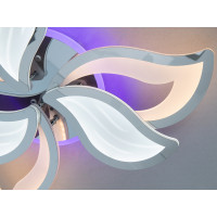 Стельова люстра LED хром 78W пульт димер 3 модулі Diasha 9033/3HRLED3colordimmer