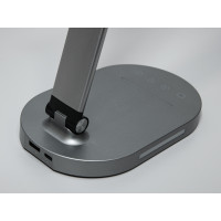 Лампа настольная светодиодная с зарядкой 60Вт Diasha A5503GRwirelesscharge