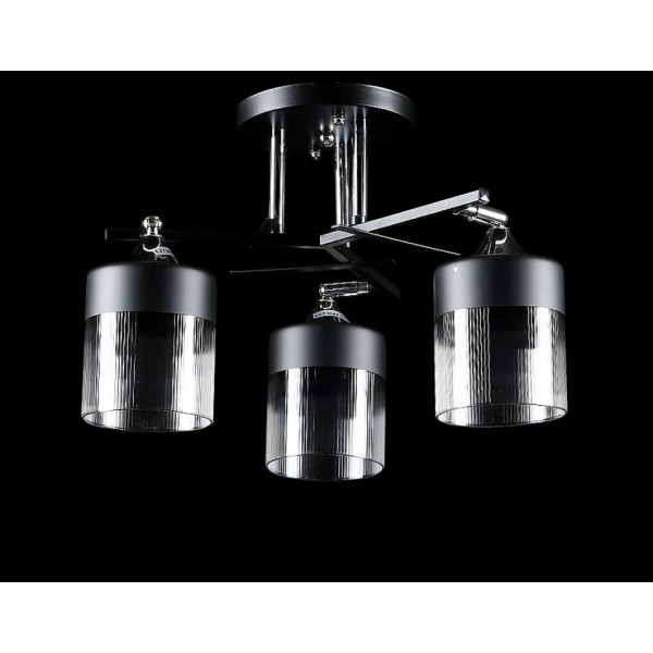 Люстра с плафонами  L2370B/3 (BLK+CR) Splendid-Ray
260780