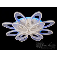 Светодиодная люстра Diasha 1673/8+4WH LED 3color dimmer 