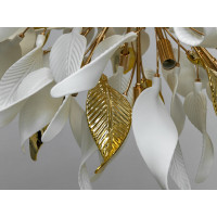 Люстра в зал 18 ламп, золото Diasha 7208-32+8PGD