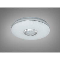 Стельова люстра біла 45 Вт з Bluetooth колонкою та підключенням до розумного будинку Diasha DB-8310/300RGB+MP3+TUYA