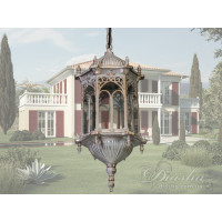 Уличный фонарь подвесной Diasha DJ018-M-H WH