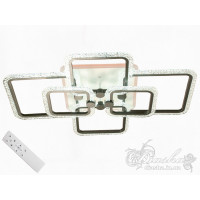 Потолочная светодиодная люстра с пультом и ночником Diasha MX2542/2+2+2BK LED 3color dimmer 