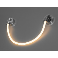 Стильний світлодіодний світильник Шланг, 10Вт, хром Diasha 9600-CH