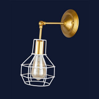 Светильники бра в стиле лофт Levistella 707W116F-1 GD+WH Светильники бра в стиле лофт Levistella 707W116F-1 GD+WH