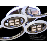 Cветодиодная люстра в спальню Diasha AD8200/2+2HR LED 3color dimmer 