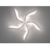 Стельова led люстра кільця з пультом, диммером, підсвіткою, 75W, чорна Diasha S2480/5WHLED3colordimmer