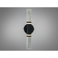 Настінний LED бра чорний 6 Вт акрилові трубки Diasha 8149BK