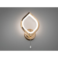 Настінне LED бра золото 17W три режими з шнурком Diasha 8073/1G