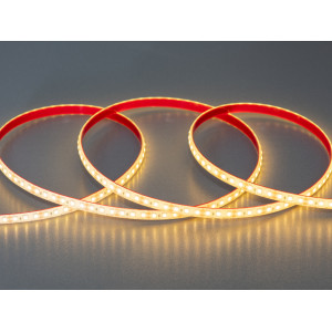 LED стрічка 12В, 120 шт/м, герметична, 8мм, теплий Diasha P12-2835-120-WW-68-8/20