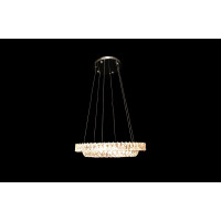 LED люстра со стразами круглая Linisoln 2313