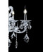 Люстра свеча на 6 ламп Splendid-Ray 254143 (CR+LWT)