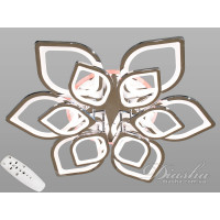 Светодиодная люстра Diasha 8073/6+6HR LED 3color dimmer 