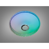 Смарт LED люстра біла 80 Вт RGB з Bluetooth Diasha DB-8308/500RGB+MP3