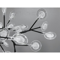 Декоративная люстра в зал на 45 лампочки Diasha 886-45CBK