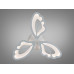 Стельова люстра LED біла 50Вт пульт 3 модулі Diasha 8166/3WHLED3colordimmer