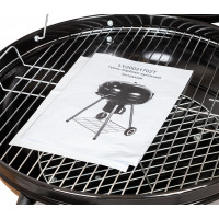 Гриль мангал барбекю угольный с крышкой LV 20021702T